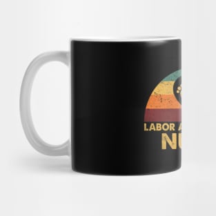 Vintage Retro Labor and Delivery Nurse Mug